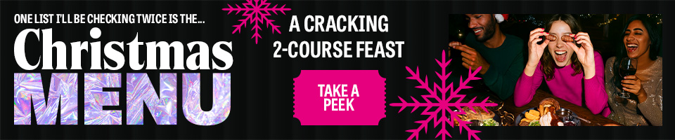 Festive menu at The Bank